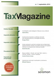 Tax Magazine nr. 1/2014